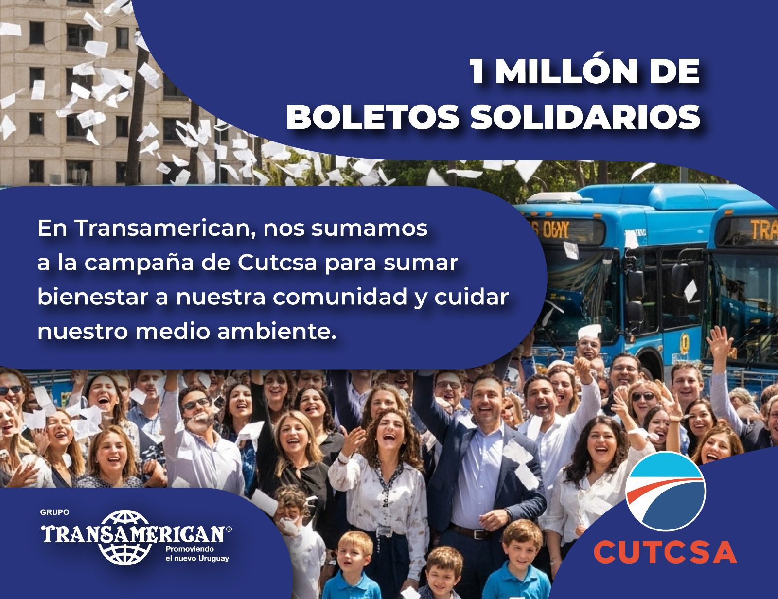 Grupo Transamerican se une a la campaña "Reciclaje Solidario" de Cutcsa